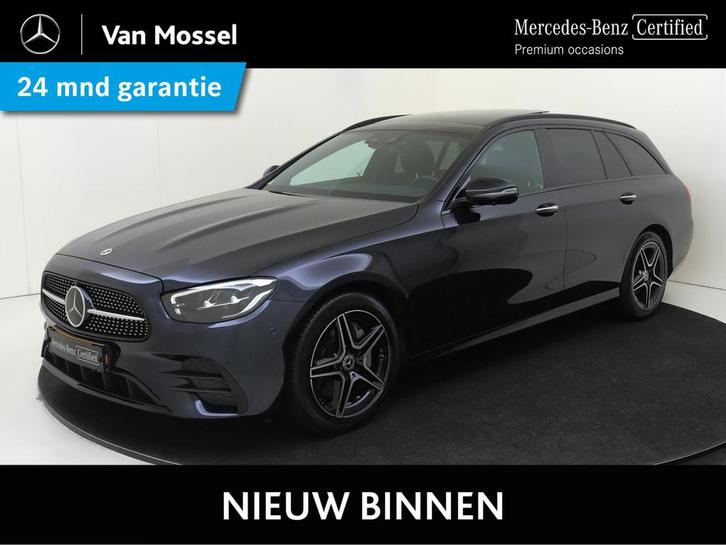 Mercedes-Benz E-klasse Estate 200 d AMG Line Premium Plus /P, Auto's, Mercedes-Benz, Bedrijf, Te koop, E-Klasse, 360° camera, ABS