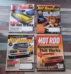 4 vintage Hot Rod magazines, Verzenden, Gelezen