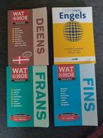 Vier taalgidsen, Boeken, Ophalen of Verzenden, Gelezen, Overige uitgevers, Engels