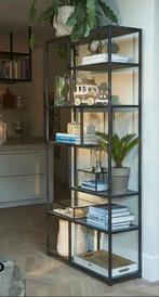 Industriële stalen boekenkast Riviera Maison Midtown Cabinet, Huis en Inrichting, Met plank(en), 200 cm of meer, Zo goed als nieuw