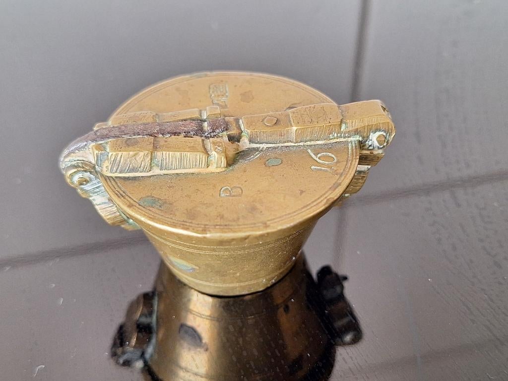 Antiek Bronzen Sluitgewicht, Ophalen of Verzenden, Brons