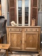 Stoer landelijke Frans eiken kast dressoir, Ophalen