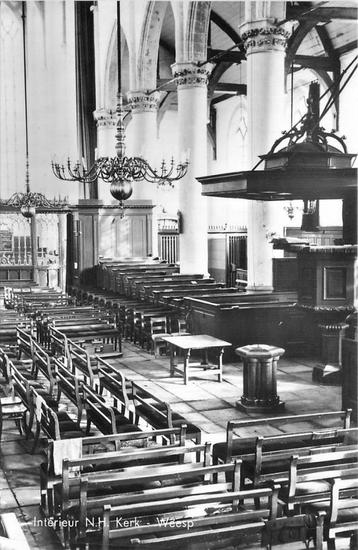 (378-333-025) Weesp Interieur Ned Herv Kerk beschikbaar voor biedingen