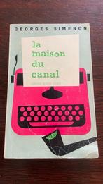 La maison du canal - Georges Simenon, Ophalen of Verzenden