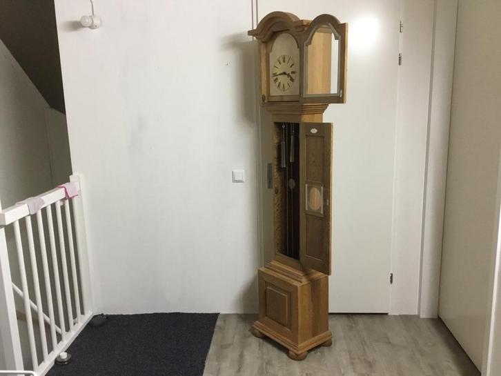 Massief Eiken Staande Klok, Antiek en Kunst, Antiek | Klokken, Ophalen