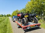 Te huur Motor aanhanger / 3 motoren / 100 kmh / Geremd, Motoren, Accessoires | Overige, Ophalen of Verzenden
