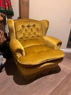 Vintage fauteuil stoel, Huis en Inrichting, Ophalen, Zo goed als nieuw, 75 tot 100 cm, 50 tot 75 cm