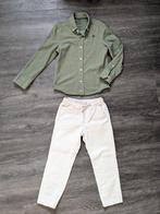 Jongenskleding setje, blouse mt 110-116, broek 116, zgan!, Kinderen en Baby's, Kinderkleding | Maat 116, Ophalen of Verzenden