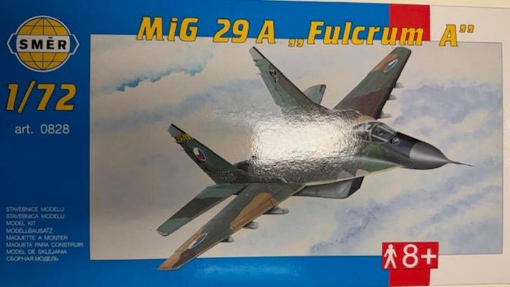 Coelianmodels, Smer, 0828, Mig 29A Fulcrum, 1/72, €12,99, Hobby en Vrije tijd, Modelbouw | Vliegtuigen en Helikopters, Nieuw, Vliegtuig