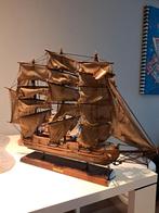 Houten model schip "the president, frigate year 1800s", Ophalen, Zo goed als nieuw, Overige merken