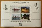 Erinnofilie, Groningen promotieblokje, 1977, Postzegels en Munten, Verzenden, Na 1940, Postfris