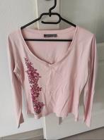 Roze shirt met lange mouwen en leuke print van Mexx maat XL, Kleding | Dames, T-shirts, Ophalen of Verzenden, Lange mouw, Roze