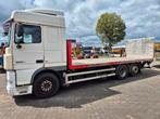 DAF XF 105.460 platform truck, Auto's, Vrachtwagens, Automaat, Euro 5, 460 pk, Wit