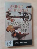 CASANOVA'S TERUGKEER  Arthur Schnitzler, Ophalen of Verzenden, Gelezen