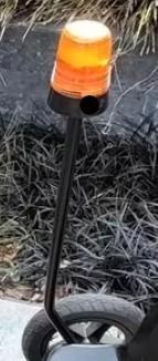 Skelter Buddy Zwaailicht, Ophalen, Gebruikt, Berg