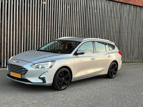 Ford Focus 1.0 Ecoboost 100pk 2019 Grijs, Auto's, Ford, Bedrijf, Focus, ABS, Adaptieve lichten, Airbags, Airconditioning, Alarm