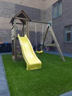 compacte KLEINE TOREN speeltoren speelhuis klimtoren, Kinderen en Baby's, Speelgoed | Buiten | Speelhuisjes, Ophalen, Nieuw, Hout