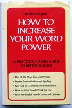 How to Increase Your Word Power, Verzenden, Reader’s Digest, Zo goed als nieuw, Van Dale