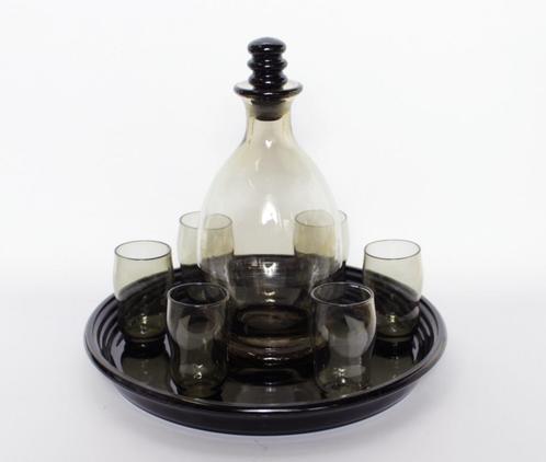 W.J. Rozendaal likeurset, Antiek en Kunst, Antiek | Glas en Kristal, Ophalen