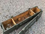 Militaire leger kist in zeer mooie staat, Ophalen, Zo goed als nieuw