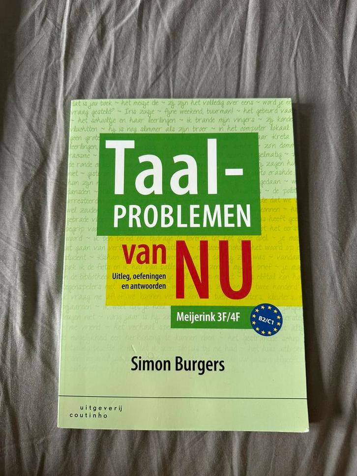 Simon Burgers - Taalproblemen van nu - 1e druk, Boeken, Overige Boeken, Zo goed als nieuw, Ophalen of Verzenden