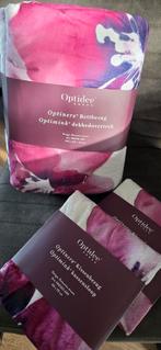 Optidee beddengoed lits-jumeaux, Huis en Inrichting, Slaapkamer | Beddengoed, Wit, Dekbedovertrek, Ophalen of Verzenden, Nieuw