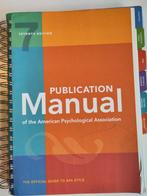 APA Publication Manual 7th Edition, Boeken, Studieboeken en Cursussen, Gelezen, Ophalen of Verzenden, WO, American Psychological Association