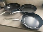 GreenPan 2 pannen en 1 wok, Huis en Inrichting, Keuken | Potten en Pannen, Ophalen of Verzenden, Gebruikt, Overige materialen