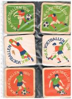 W K VOETBAL 1974 BIERVILTJES, Verzamelen, Biermerken, Verzenden, Nieuw, Viltje(s), Overige merken