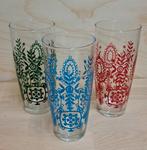 Vintage limonade glazen, Ophalen of Verzenden, Zo goed als nieuw, Frisdrankglas