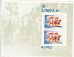 Azoren Postzegelblokje Postbezorging Uitgave 1981, Verzenden, Portugal