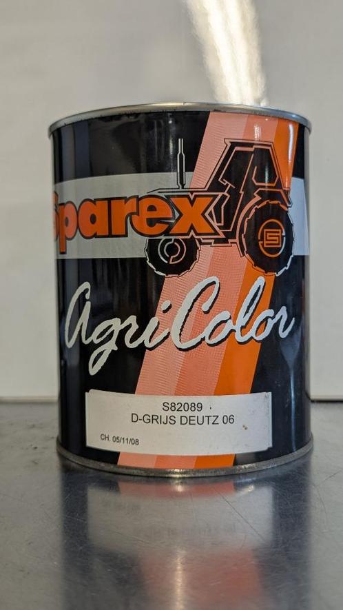 Deutz-Fahr 06 Series Donker grijs glans 1ltr (S.82089), Doe-het-zelf en Verbouw, Verf, Beits en Lak, Zo goed als nieuw, Lak, Minder dan 5 liter