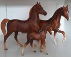 Breyer Classic Arabian Family Sorrel (vintage, beschadigd), Verzamelen, Ophalen of Verzenden, Gebruikt, Paard, Beeldje of Figuurtje
