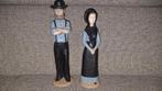 Amish boeren stel beelden usa keramische keramiek, Verzamelen, Ophalen of Verzenden, Zo goed als nieuw, Overige typen