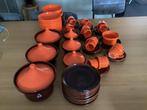 Nostalgisch Potterie de Driehoek Servies uit Huizen, Gebruikt, Overige typen, Ophalen of Verzenden, Minder dan 5 m²