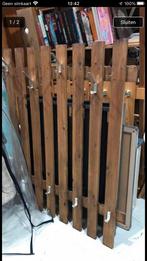 Diverse Mid Century kapstokken. Allemaal € 25,-, Wandkapstok, Ophalen of Verzenden, Zo goed als nieuw, Minder dan 100 cm