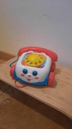 Speelgoed telefoon met draaischijf, Kinderen en Baby's, Speelgoed | Fisher-Price, Gebruikt, Ophalen of Verzenden, Duw- of Trekspeelgoed