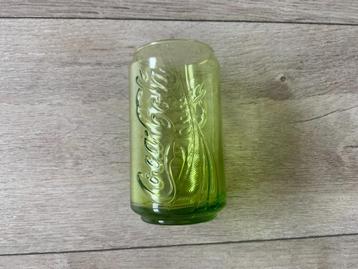 McDonalds Groen Coca Cola Blikje Glas Limited Edition beschikbaar voor biedingen