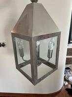 hanglamp 4 pits, Huis en Inrichting, Lampen | Hanglampen, Ophalen of Verzenden, Gebruikt, Metaal, Minder dan 50 cm