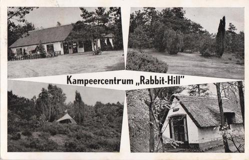 rabbit hill kampeercentrum nieuw milligen  2 x  1956-1960, Verzamelen, Ansichtkaarten | Nederland, 1960 tot 1980, Ophalen of Verzenden