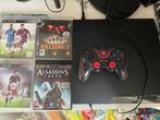 PlayStation 3 incl. 4 spellen & controler, Spelcomputers en Games, Gebruikt, 1 speler, Ophalen of Verzenden, Vanaf 3 jaar
