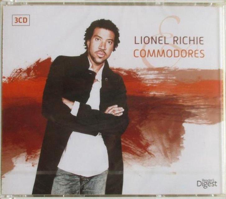 Lionel Ritchie & Commodores 3CD Same ( 2011 ), Cd's en Dvd's, Cd's | R&B en Soul, Zo goed als nieuw, Soul of Nu Soul, 1980 tot 2000