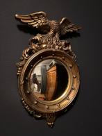 Bolspiegel met adelaar, Ophalen of Verzenden, Rond, Minder dan 50 cm, Minder dan 100 cm