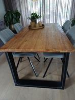 Eetkamertafel, 4 persoons, Huis en Inrichting, Tafels | Eettafels, Ophalen, 50 tot 100 cm, Zo goed als nieuw, 150 tot 200 cm