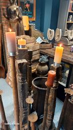 Kandelaars boterstamper landelijke meubels en accessoires, Ophalen of Verzenden, Koper of Brons