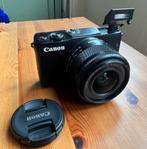 Canon EOS M10 + 15-45mm Kitlens, Audio, Tv en Foto, Fotocamera's Digitaal, Ophalen, Gebruikt, Canon, Compact