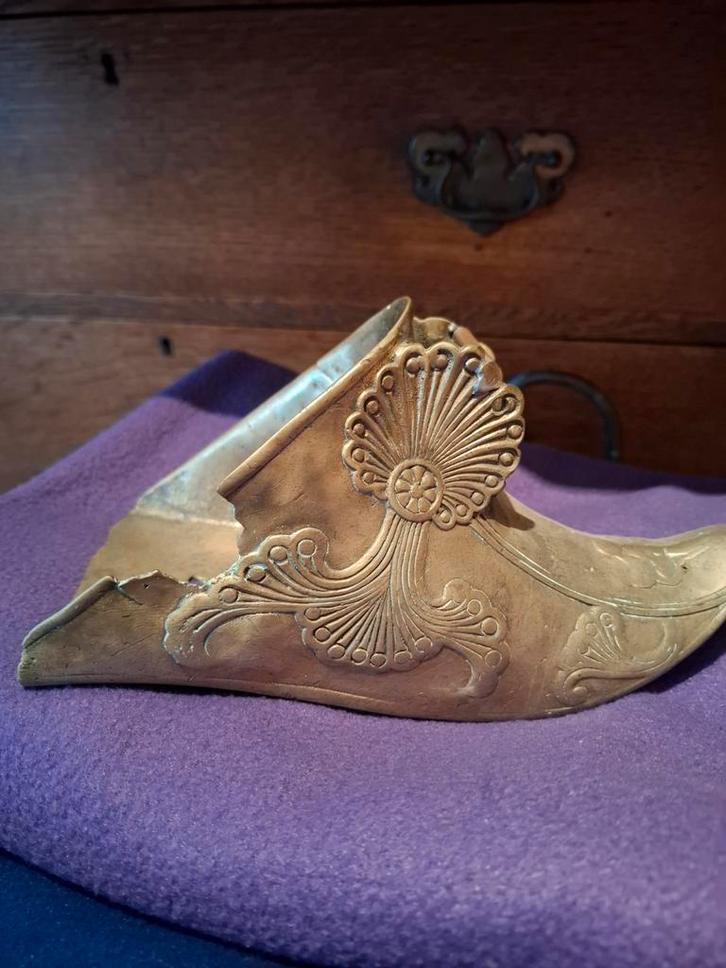 Antieke Bronzen Stijgbeugel, Antiek en Kunst, Antiek | Koper en Brons, Brons, Ophalen of Verzenden