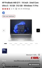 HP ProBook, Computers en Software, Windows Laptops, Ophalen of Verzenden, Zo goed als nieuw, 15 inch, 2 tot 3 Ghz