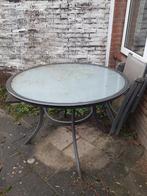 Tuintafel, Tuin en Terras, Ophalen, Gebruikt, Rond, Aluminium