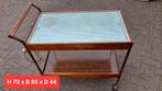 Vintage  serveerwagen/ "  hot table " / warmhoud theewagen, Ophalen